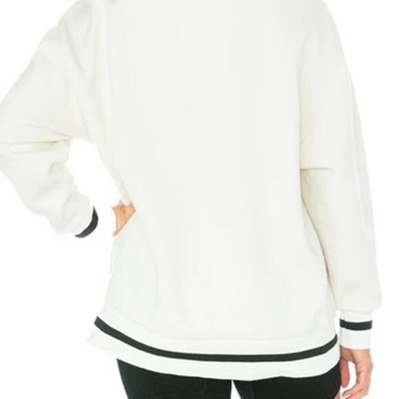 MIAMI DOLPHINS END ZONE ENVY MOCK NECK FLEECE PULLOVER Sz M out of stock item - Picture 2 of 5